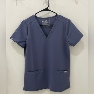 Figs women's Space Navy Casma™ - Three-Pocket scrub top - XS